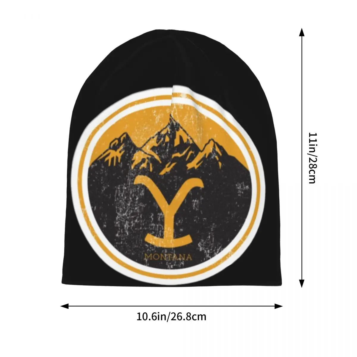 Yellowstone Quick Dry Dutton Ranch Warm Knitted Cap Fashion Bonnet Hat Autumn Winter Outdoor Beanies Hats for Unisex Adult