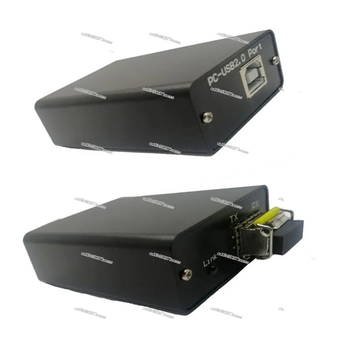 USB to Optical Fiber Extender, Transmission Transceiver, 2.0 Transmission, 20km