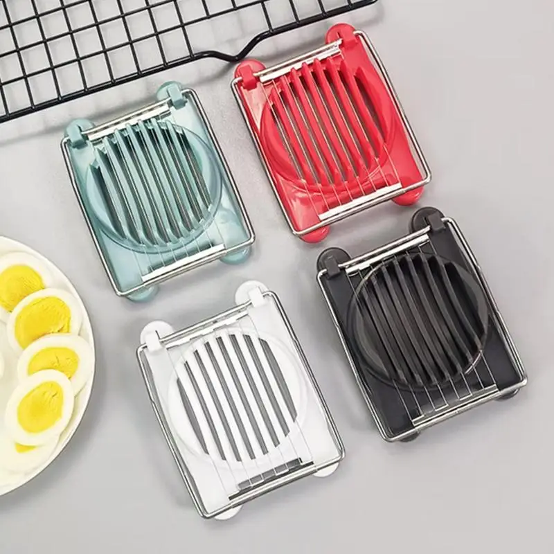 1Pcs Household Stainless Steel Egg Slicer & Divider, One Time Use Preserved Egg Cutter, Multifunctional Egg Cutting Tool