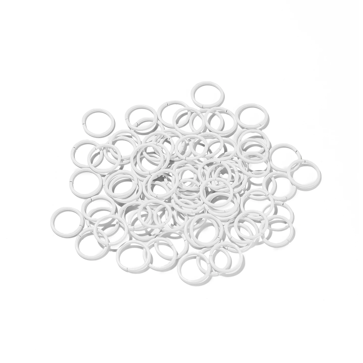100pcs Colorful Open Jump Split Connector Rings