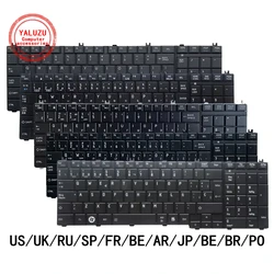 US/UK/RU/SP/FR/BE/AR/JP/BR Laptop Keyboard For Toshiba C650D C650 L650/D L655 L670 L660 L675 C660 C655 L750/D L755/D L760 L770D