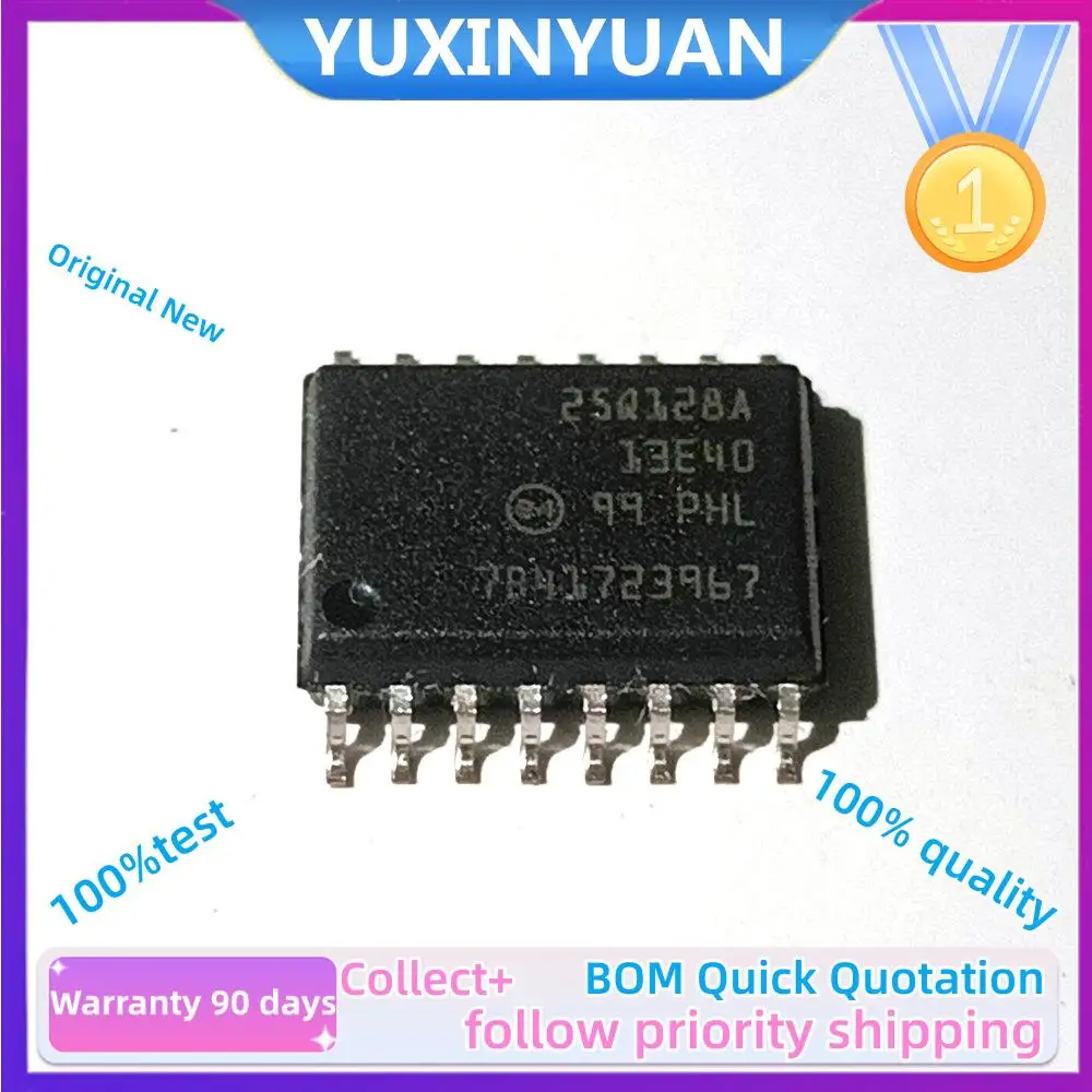 5PCS And new Original  25Q128A13E40  N25Q128A  25Q128A  SOP16  IC YUXINYUAN  In Stock 100%Test