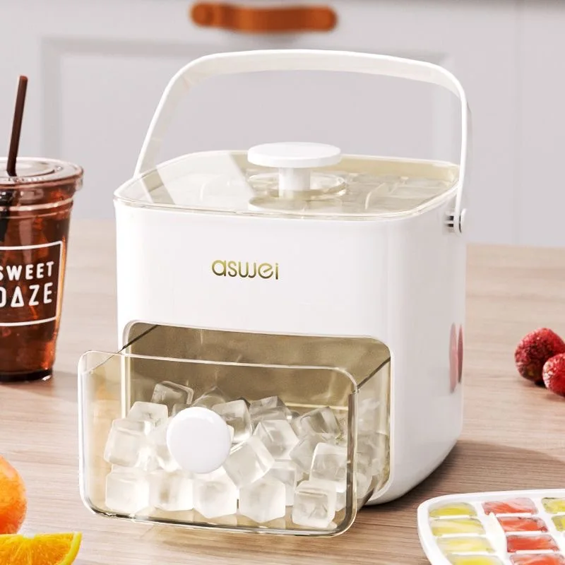 48 Grid Portable Water Injection Ice Tray Mold Food Grade Silicone Press Type Ice Cube Tray Mold DIY Ice Maker Ice Cube Tray 