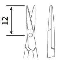 Micro Scissor 18cm 20cm 22.5cm