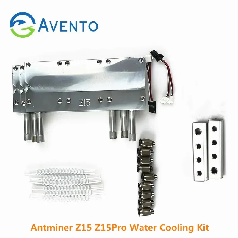 

Bitcoin Antminer Z15 Z15Pro Water Cooling Block Plate Upgrade Kit