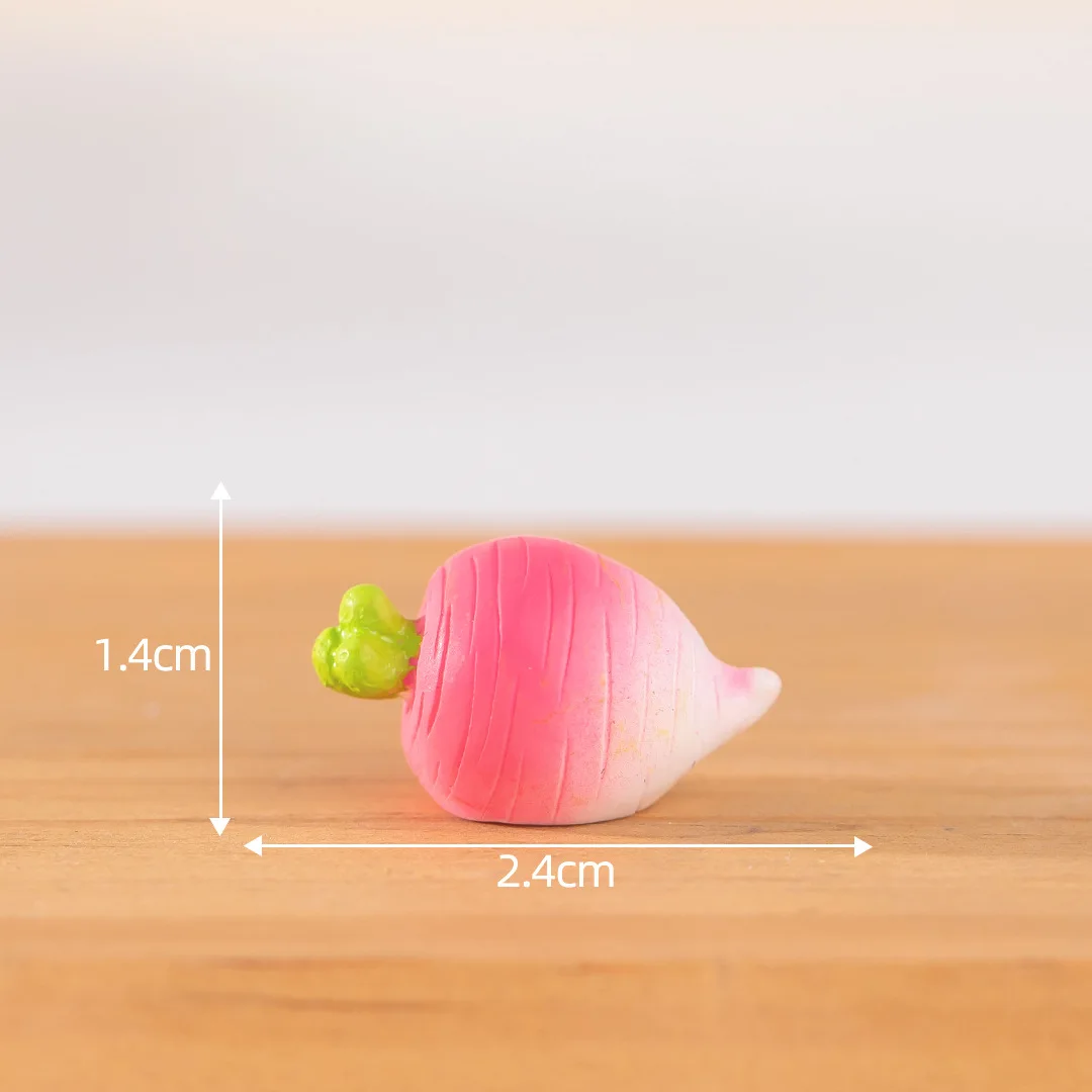 Figurines Miniatures Imitation Vegetable Micro Landscape Ornaments For Home Decorations Room Decor DIY Doll House Accessories