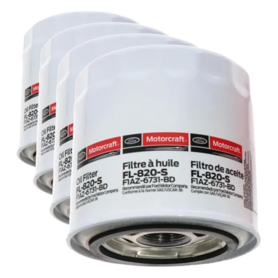 

Комплект из 4 масляных фильтров FL-820-S для тяжелой промышленной техники и коммерческого транспорта: высокоэффективная фильтрация, долговечность