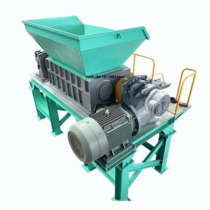Customized Double Shaft Hydraulic Scrap Metal Shredder Crusher for Metal Waste Processing