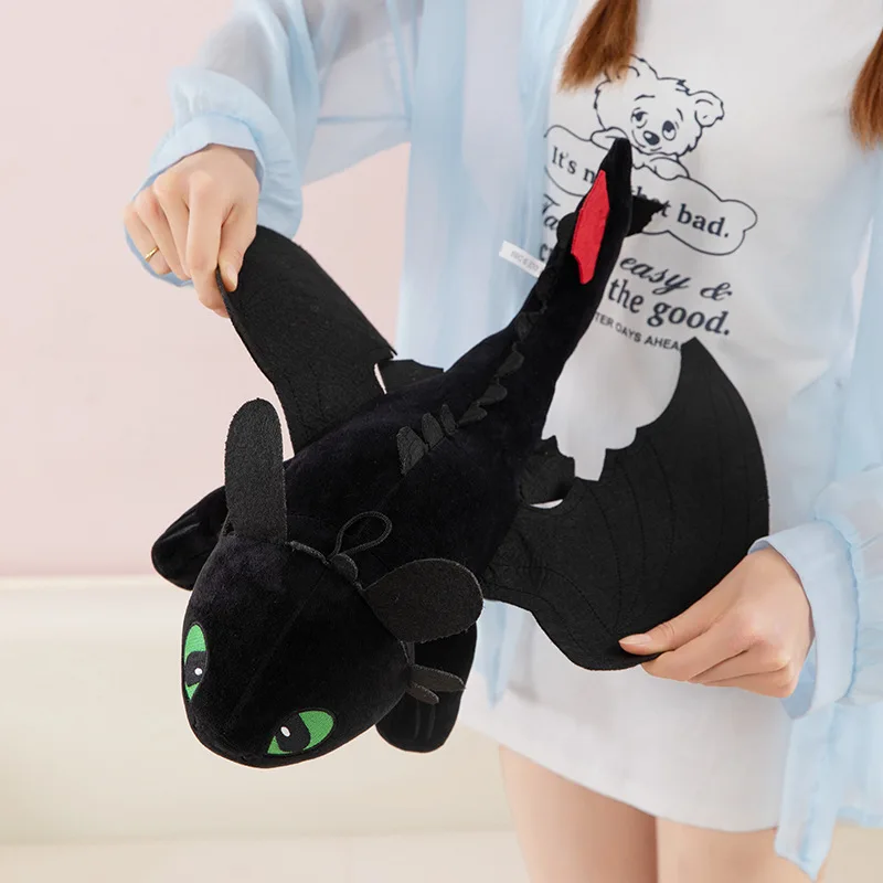 How to Train Your Dragon Night Fury anime style car roof ornament doll, creative and personalized shaped pillow festival gift view 3