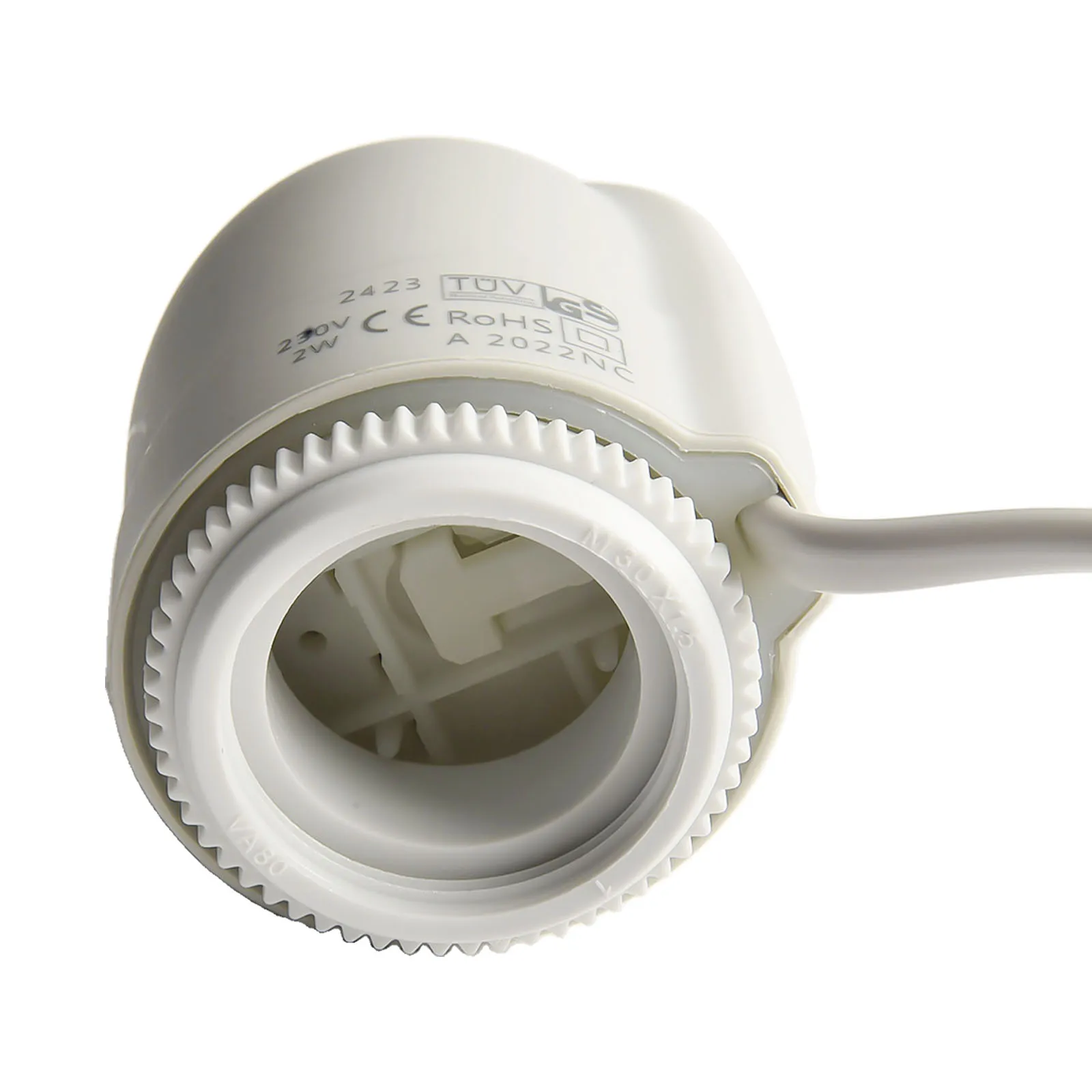 Electric Heating Actuator AC230V M30X1.5 For Floor Heating Thermostat Water Distributor Switch Flame Retardant PC HVAC Part