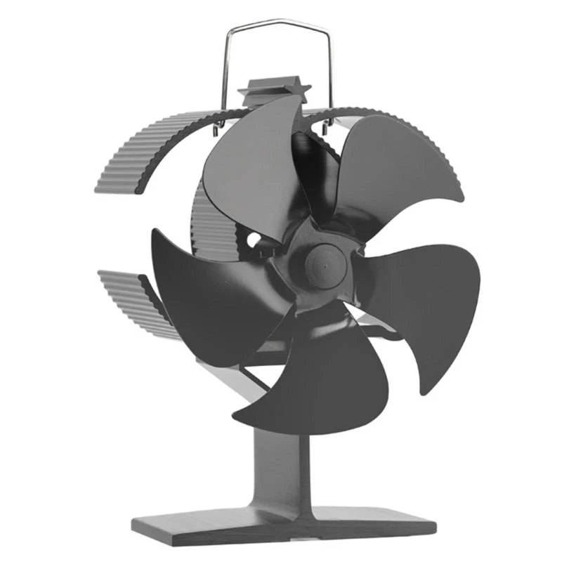

E74E Eco Friendly Friendly Fan Печана вентилятор для деревянного бревна для увеличения камина горелки