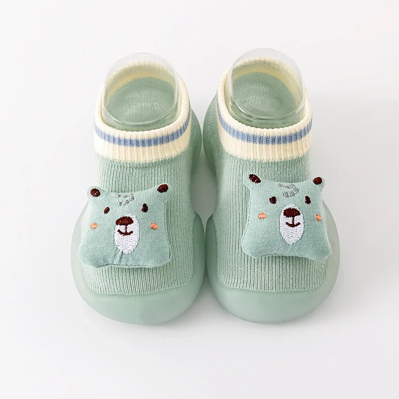 Детская обувь для малышей на весну и осень, детские туфли и носки с мягкой подошвой и тонкими секциями, мужская и девочка, обувь для малышей в помещении