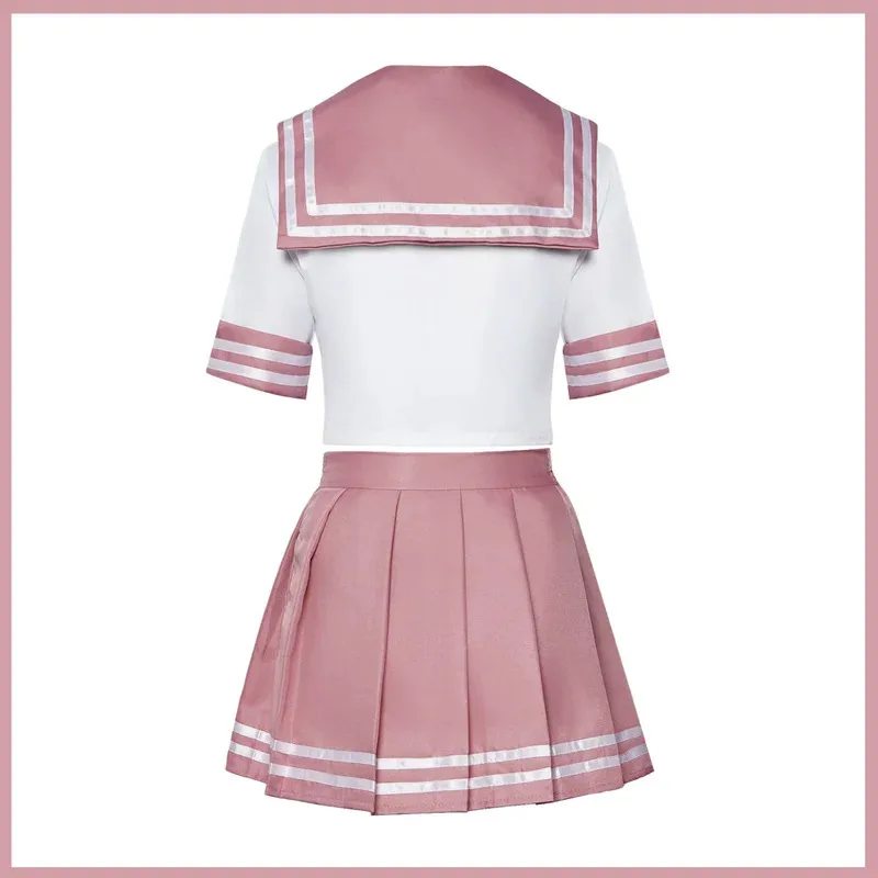 2025 aaa Game Astolfo Cosplay Costume Anime Fate/Apocrypha Wig Japanese JK School Uniform Skirt Socks Woman Sexy Halloween Sailo