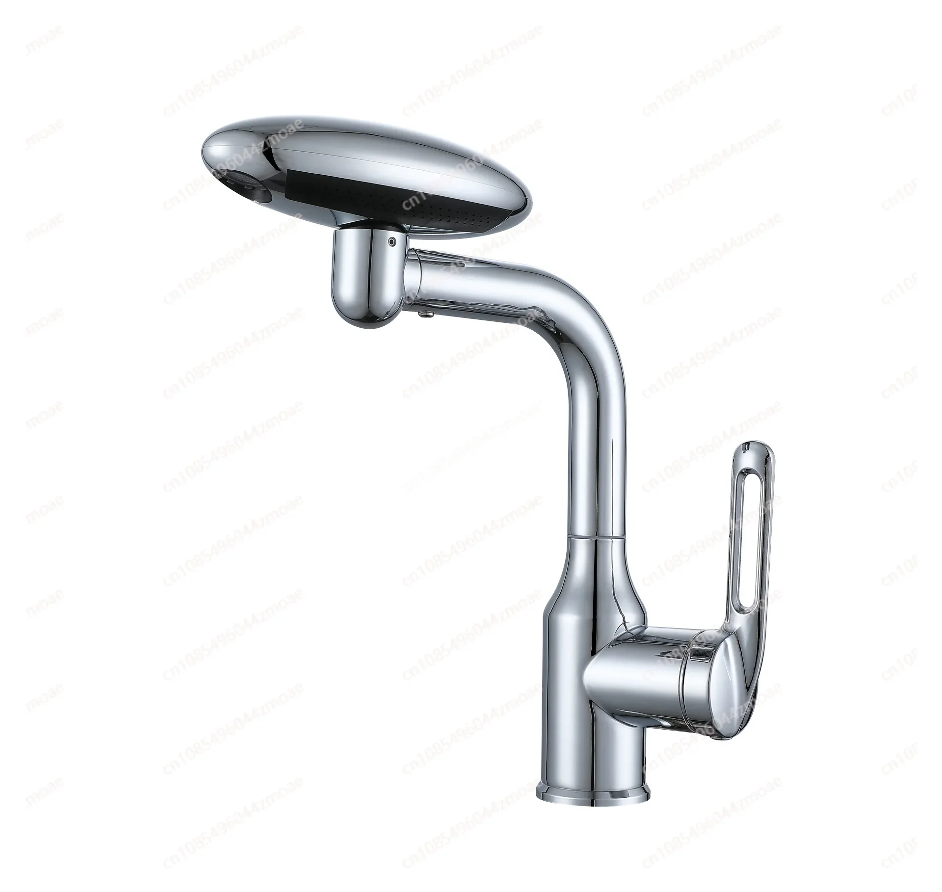 Multi Functional Waterfall Basin Faucet 4 Modes Stream Sprayer 360° Rotation Hot Cold Water Sink Mixer Wash for Bathrom