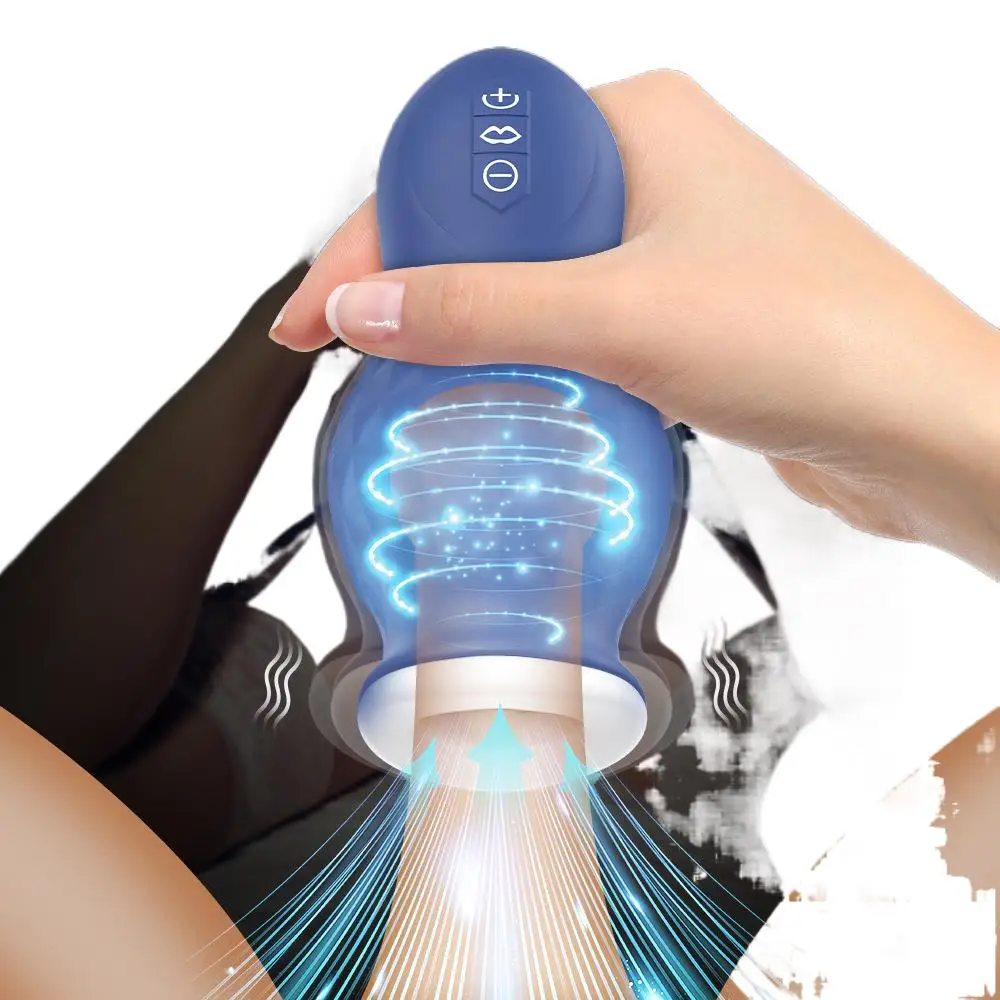 El mejor barato, succión automática, Oral, Vaginal, telescópico, hombres, entrenador de pene, vibrador, masturbación, taza masturbadora masculina