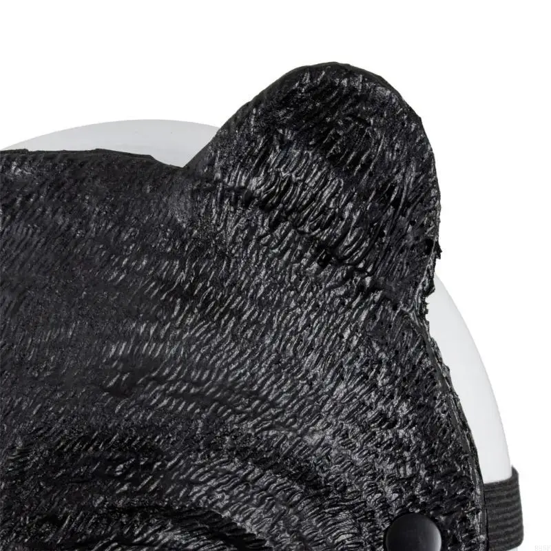 B95F Multifunctioneel beerkostuummasker voor kinderen en volwassenen Dierenkop Halfgelaatsmasker voor Halloween