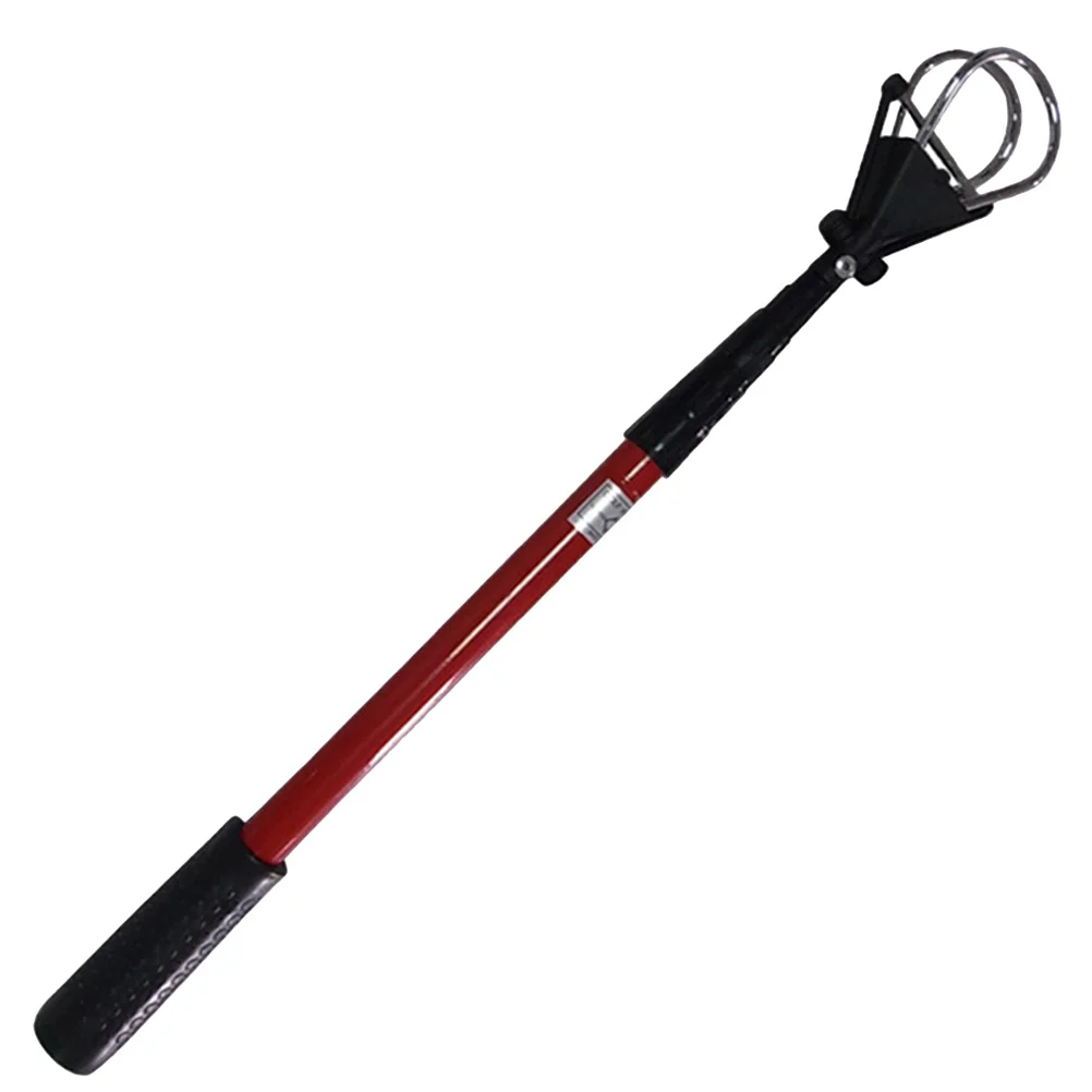 خمسة أقسام قابل للسحب تلسكوبي كرة جولف المسترد طويل الوصول المنتزع المنتقى مريحة الكرة لاقط أداة لسياج البركة #4