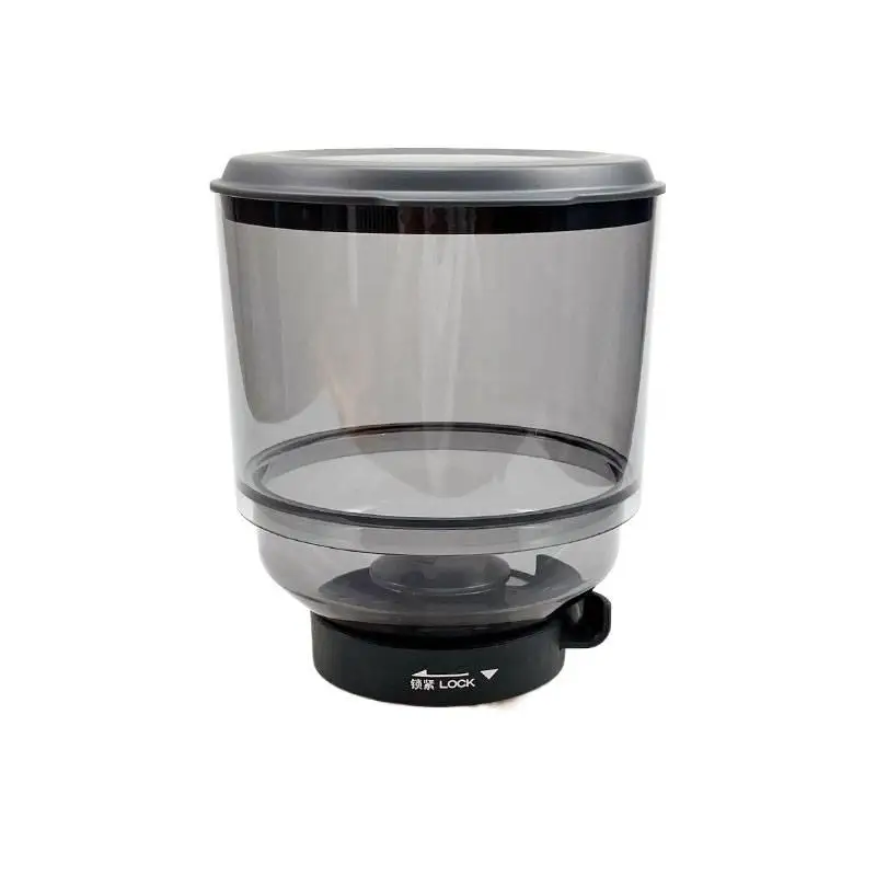 

The original WPM Huijia ZD17N/W coffee grinder comes standard with a 450g capacity (bean bin and bean bin lid)