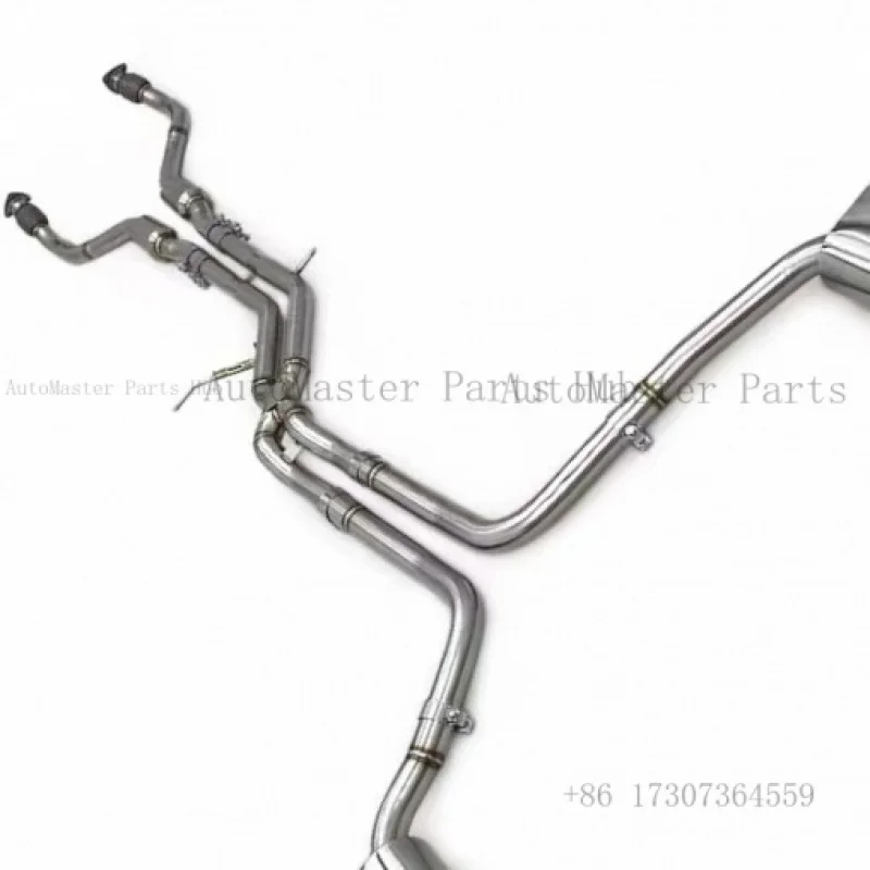 

Высокопроизводительные выхлопные трубы из нержавеющей стали для Audi S4/S5 B8.5 3.0T, система выхлопа Catback с клапаном из SS304