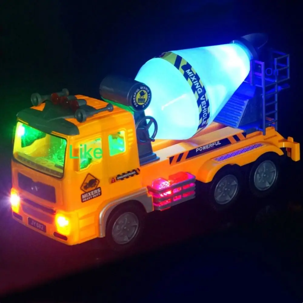 

Flashing LED Fire Truck Magnetic Sound Light Electric Engineering Truck Mixer Truck Large Size Engineering Vehicles