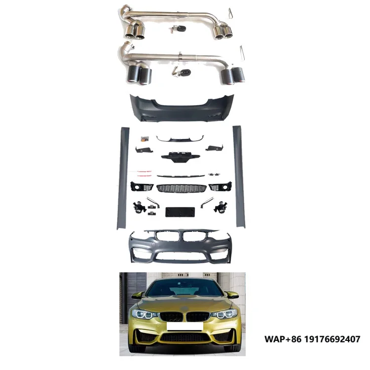 

New Body Kit 428i 435i M-Tech Design Bodykit Body Kits for‘BMW 4 Series F32 F33 F36 2013-2020