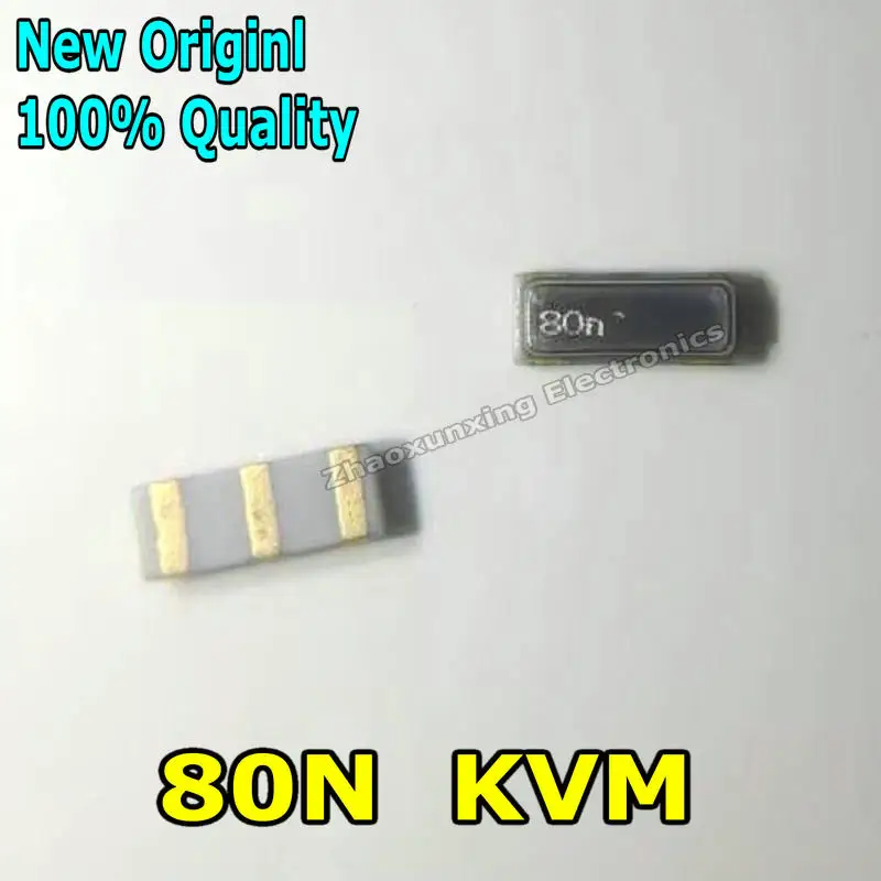 10~20PCS  New   80N, KVM   Automotive crystal oscillator, remote key, signal maintenance, replacement of resonator