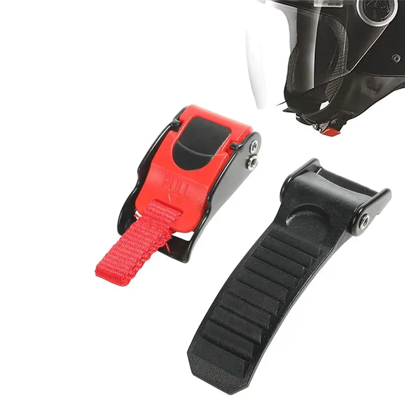 M46K-Chin Strap Pull Buckle Quick Release Clip 10PCS Motorcycle Bike Helmet Accessories