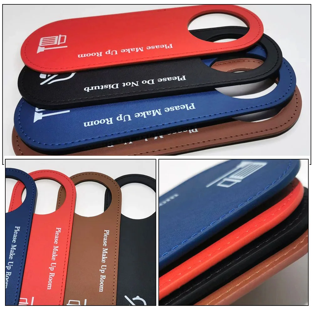 

4pcs Do Not Disturb Sign Door Signs Hanging Privacy Indicator Sign For Office Home Hotel Use Decorative Door Plate For Bathroom