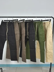 [bomp] Autumn Ro Autumn Winter Casual Pants, Loose Slimming Workwear Elastic Waisted Workwear, Sanitary Pants Style