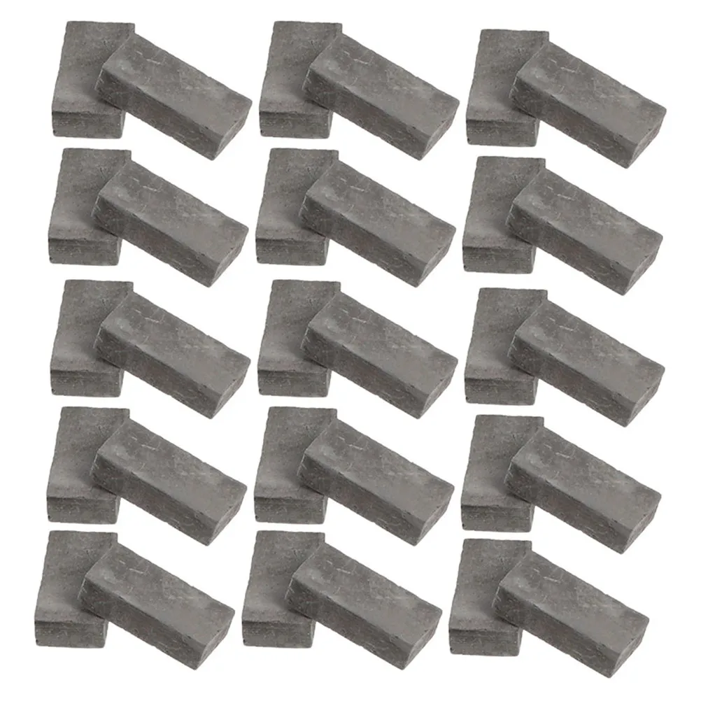 

200Pcs Miniature Bricks 135 Scale Realistic Micro Bricks DIY Fake Wall Blocks for Garden Courtyard Landscaping Architectural