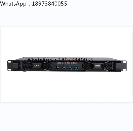 

High Quality Digital Amplifier 1800W 4channels 1U Amp Class-D D4180