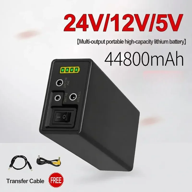 24V Lithium Battery for High Power Rechargeable Backup Power Supply 12V 18650 Small Size Large Capacity