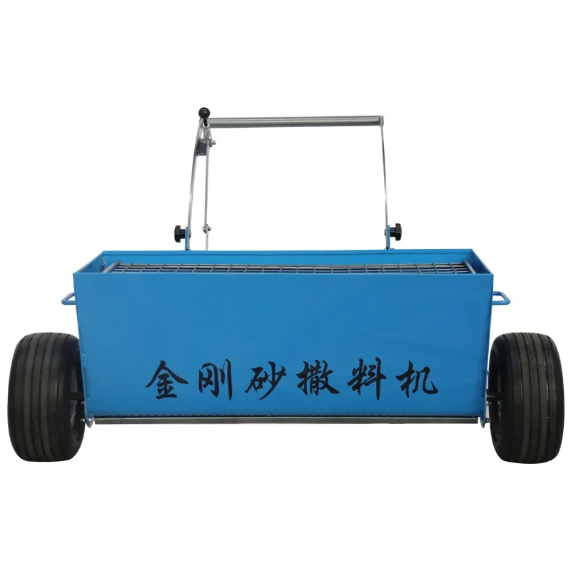 Hand-pushed Emery Spreader Sand and Stone Even Paver