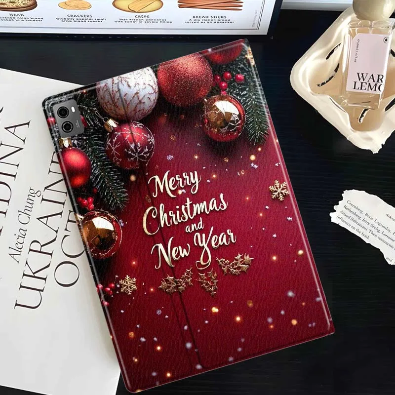 

Christmas Bauble Decoration Cover For Lenovo Xiaoxin Tab Pad K10 K11 Y700 P11 3rd GT Pro Plus Gen Tablet Case Gift
