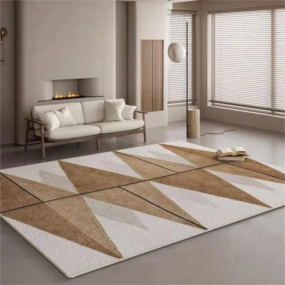 Home Living Room Crystal Velvet Carpet Bedroom Bed Blanket Large Size Sofa Coffee Table Rugs Modern simplicity Floor Mats