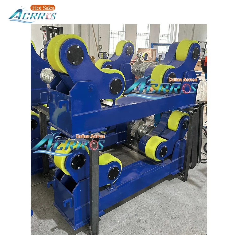Self Adjusting Loading 10ton Welding Rotator Automatic for 3000mm Cylinder Pipe Circular Seam Welding