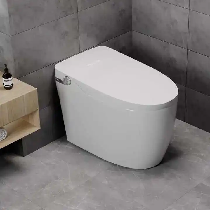 source factory modern electric automatic closestool bathroom intelligent ceramic wc toliet one piece smart toilet