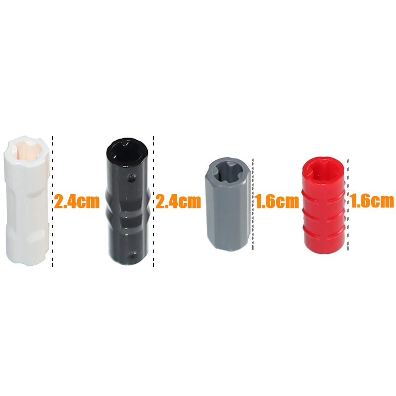 Blocchi di costruzione Parte Tecnica MOC Asse Trasversale Connettore 2L 6538 59443 Anello di Guida Connettore 3L 26287 18948 Mattoni FAI DA TE Giocattoli