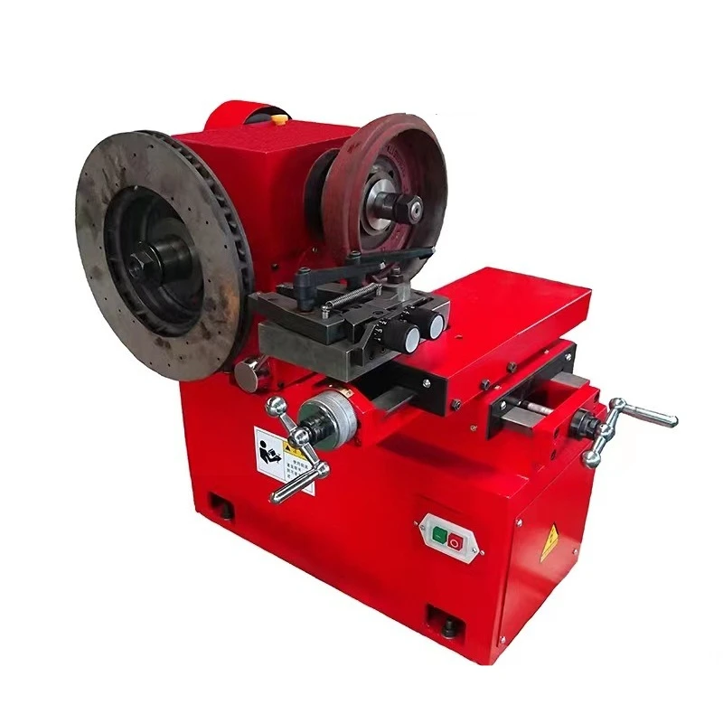 Optical brake disc repair machine, brake disc lathe, brake disc repair dual-purpose optical drive