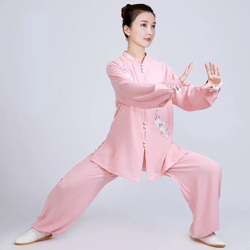 Adult Tai Chi Uniforms Wushu Kung Fu Suit Traditional Chinese Clothing Martial Arts Wing Chun Suit Taichi Exercise Clothing
