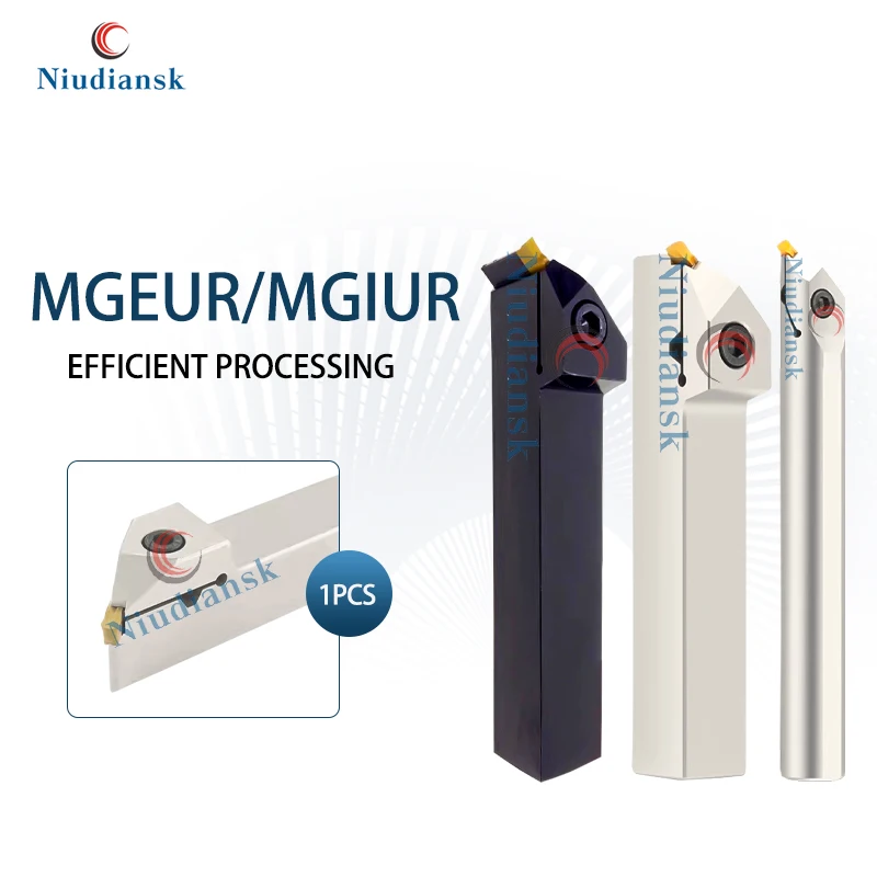 

MGEUR/MGIUR/KTGFR CNC Tool Holder 45 Degree Profile Outer Diameter Groove Cutting Lathe Machining Tool Holder With Double Headed