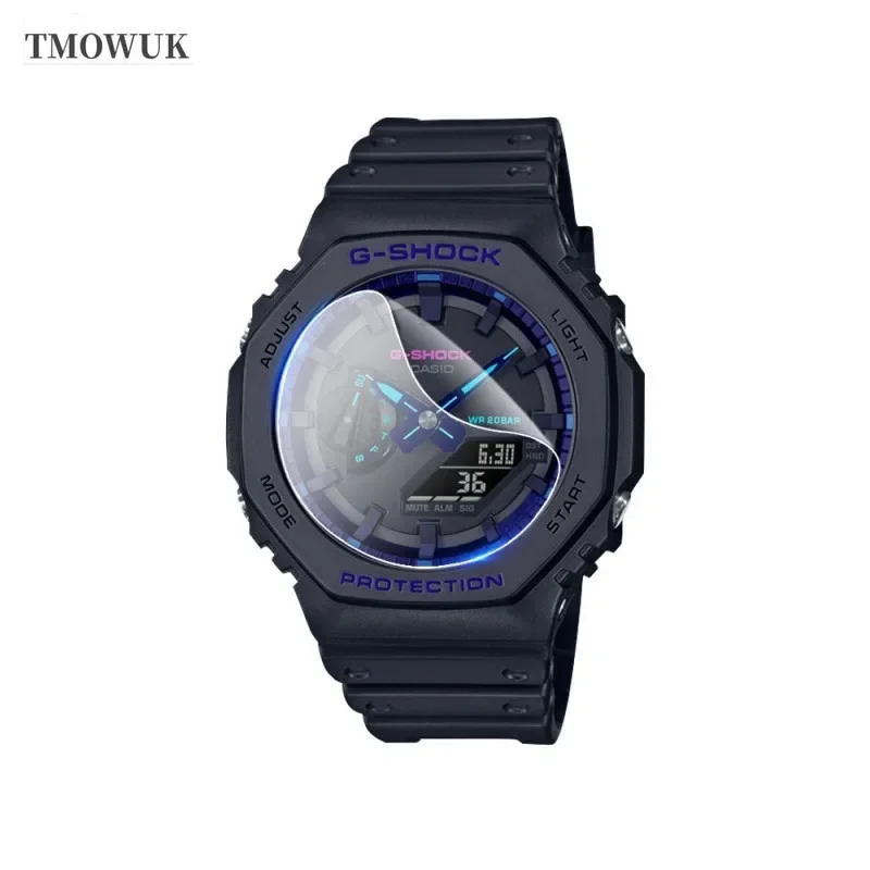 For Casio GA100 6100 TR770 Pro-Trek EFR 303 GA-2200 GA-2100 GST-W300 Screen Protector Soft TPU Hydrogel Film HD Clear