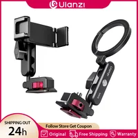 Ulanzi MA56 Soporte magnético para teléfono MagLock 4 en 1 Soporte para teléfono con cámara para Iphone 17 Android Dual 360 °   Zapato frío con rotación de 1/4""