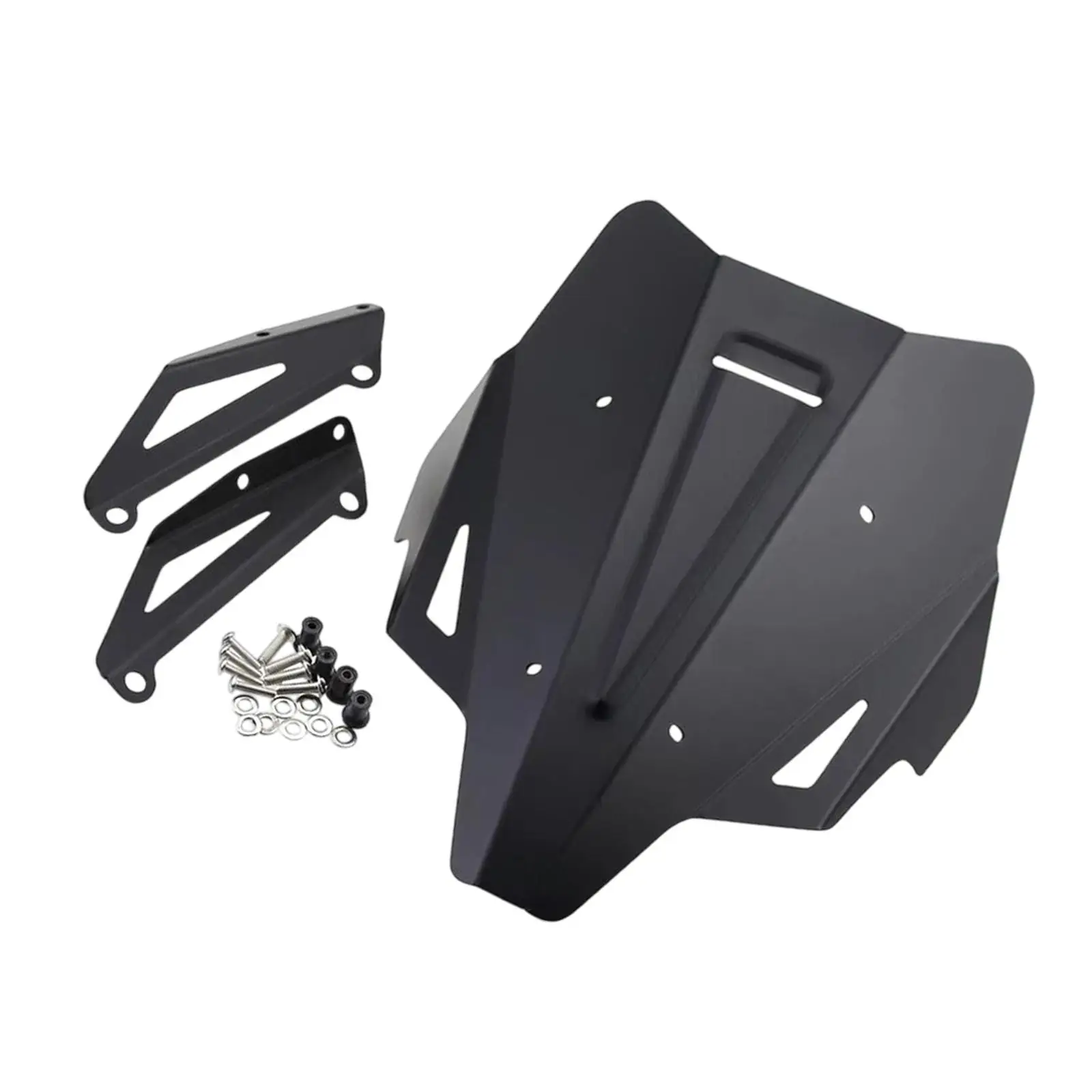 

Spoiler Fairing Cover Universal Versatile Removable Easy to Install Stable Replace Motorcycle Windshield Windscreen Deflector