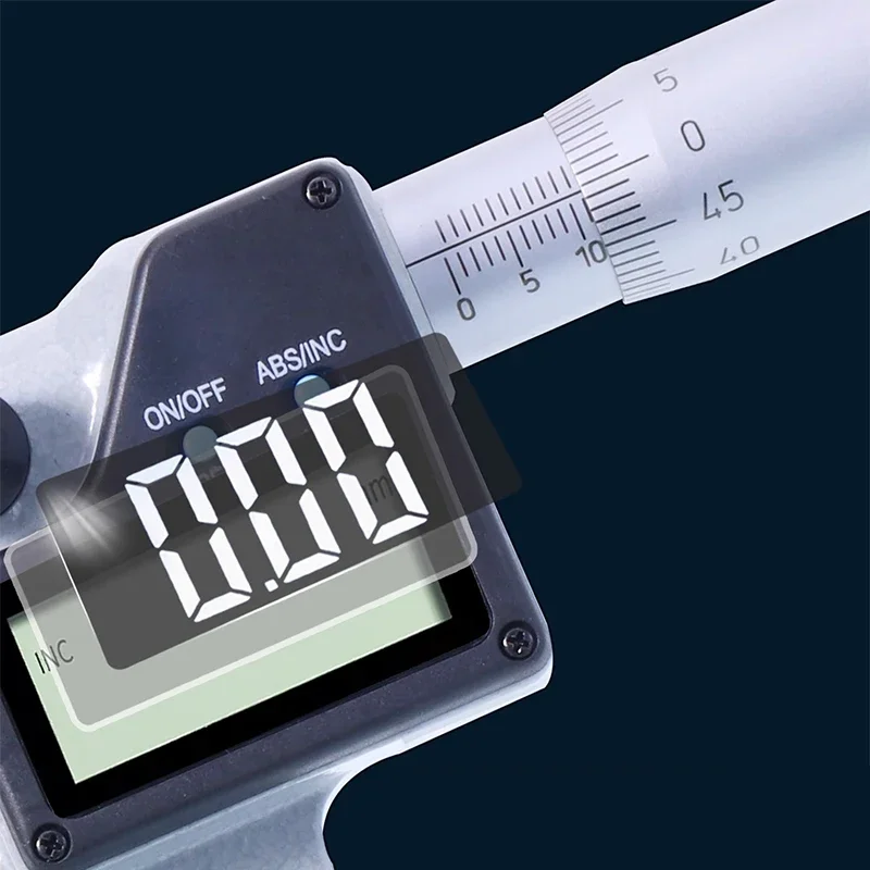 Digital Inside Micrometer High-Precision -0.003 Fixed Base Battery-Powered Tool for Inner Thickness Measurement