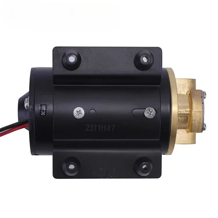 Шестеренчатый насос для биопередачи 12 В, морской гидравлический шестеренный насос высокого давления 14 л/мин, 24 В