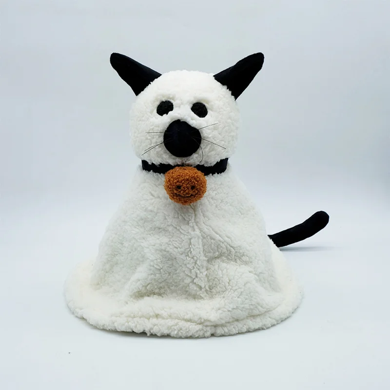 

Gus the Ghost Plush Stuffed Cat Toys Soft Throw Decorations Kids Birthday Party Preferred Gift Christmas Holidays Birthdays