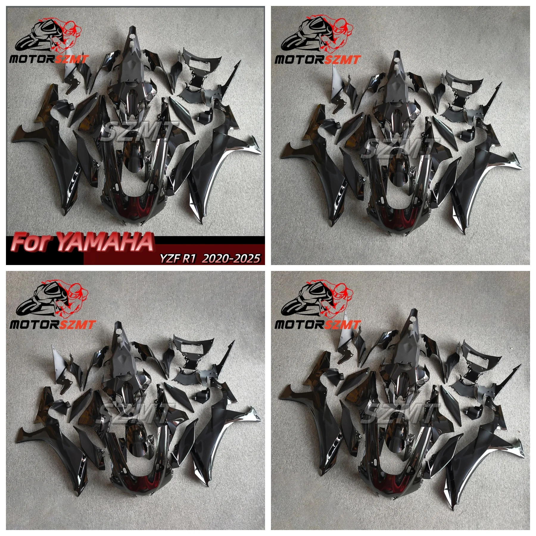 For YAMAHA YZF-R1 R1 R1M 2020 2021 2022 2023 2024 2025 Carbon Painted LOOK Accessories Winglets Parts Fairing Fenders Panels