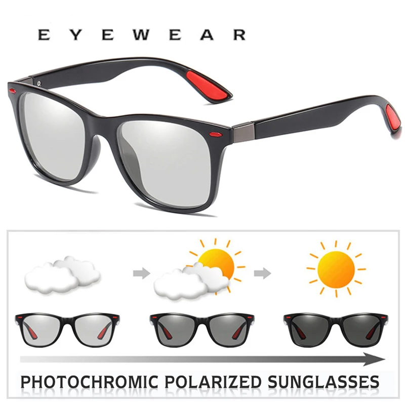Night Vision Glasses PC Frame Polarized Sunglasses Men Outdoor Sport Sun Glasses Day Night Vision Driver Night Glasses Goggles