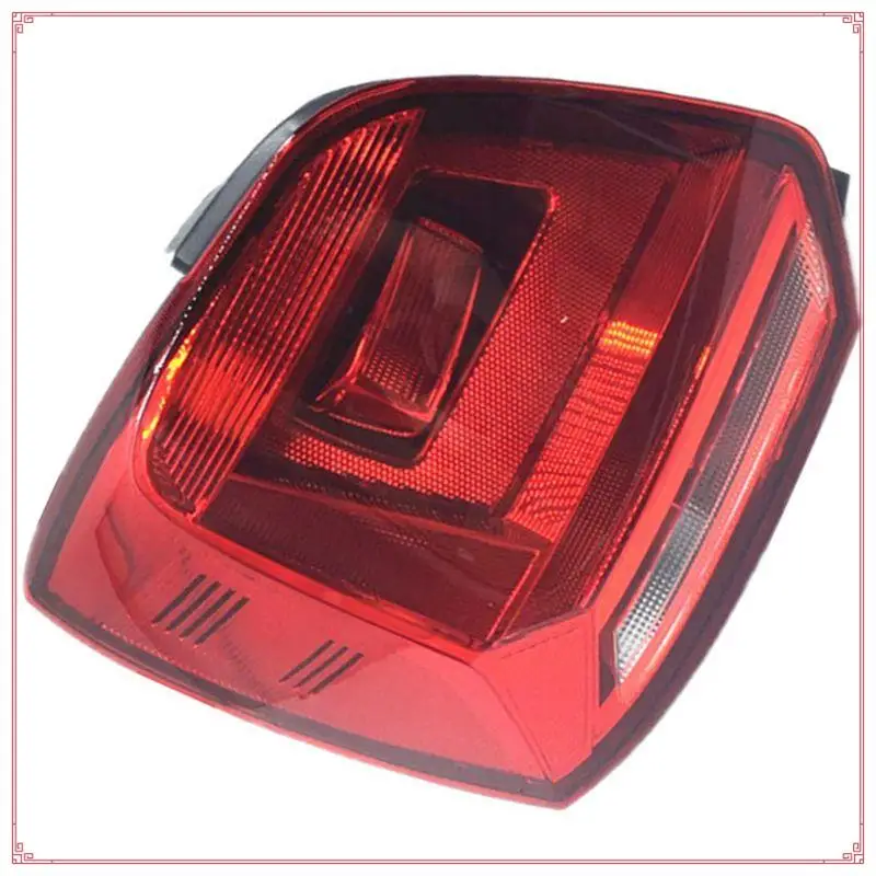 الضوء الخلفي آسى غطاء لشركة فولكس فاجن بولو 2014-2018 سيارة الذيل ضوء لا لمبة الذيل مصباح ضوء الفرامل الخلفية